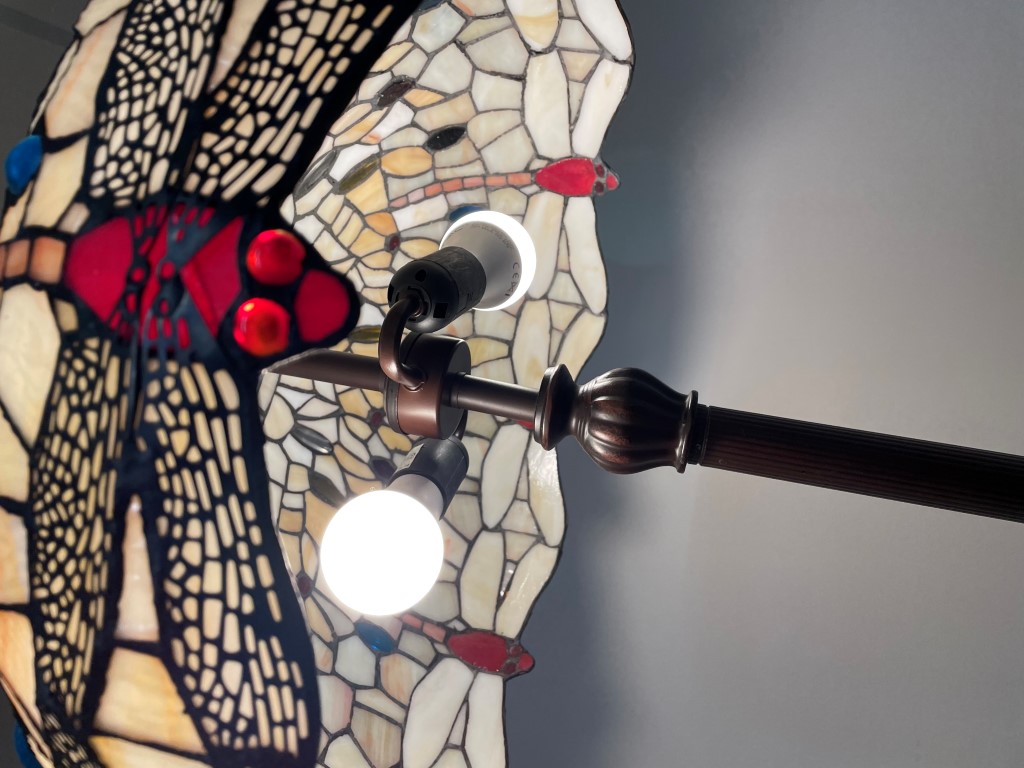 Tiffany Stehlampe Dragonfly 55cm - F2