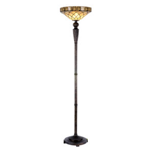 Tiffany Stehlampe Yesterday Uplight – 179 cm