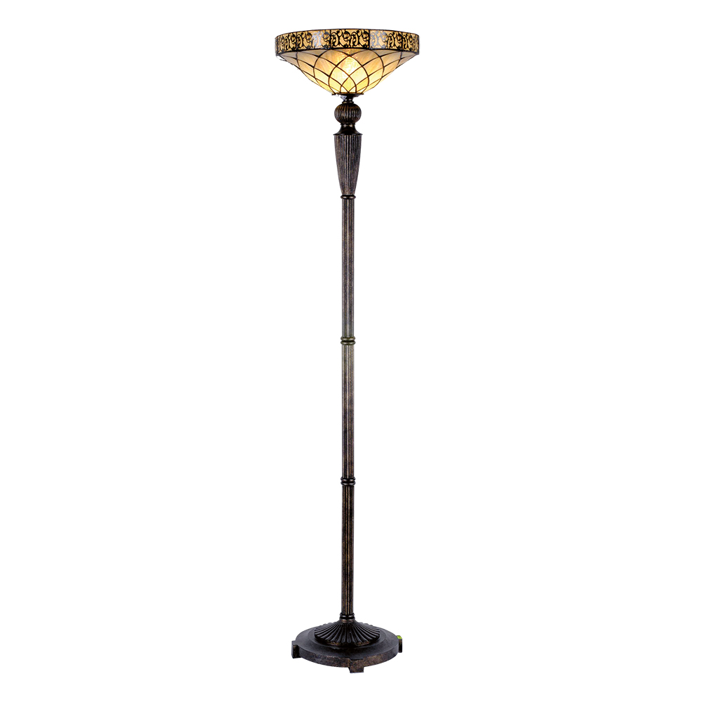 Tiffany Stehlampe Yesterday Uplight – 179 cm