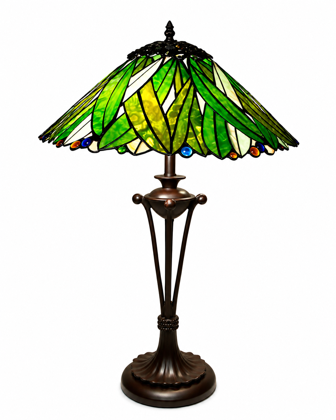 Tiffany Tischlampe Andorra 40 - P52