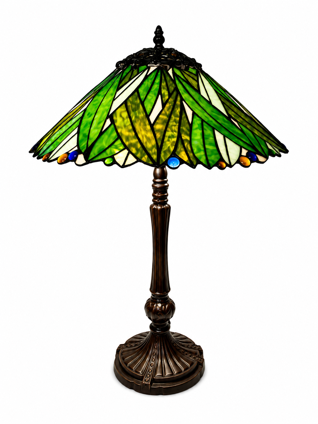 Tiffany-Tischlampe Andorra 40 - P7