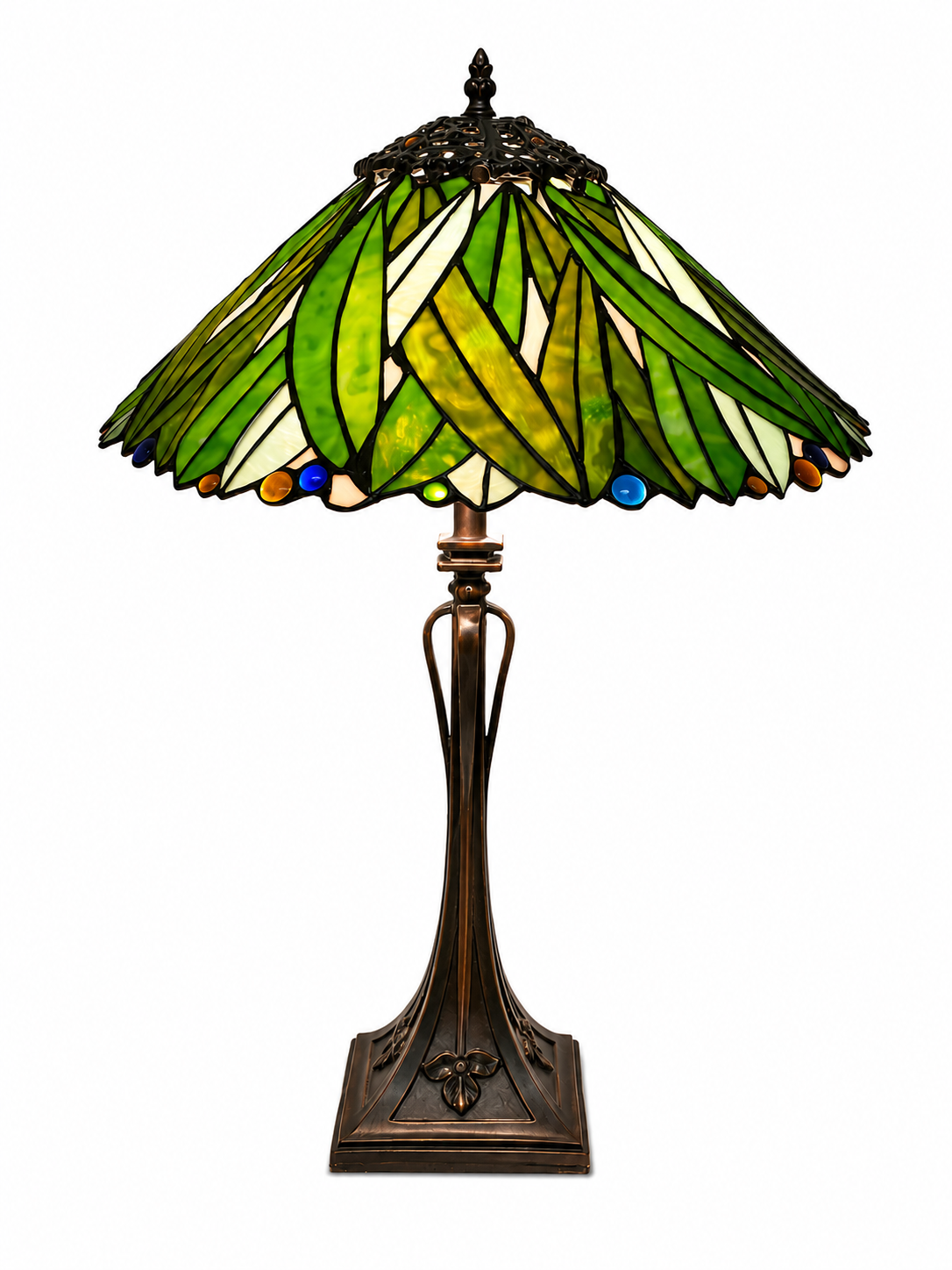 Tiffany Tischlampe Andorra / P4