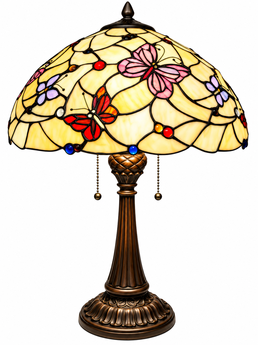 Tiffany Tischlampe Papillon