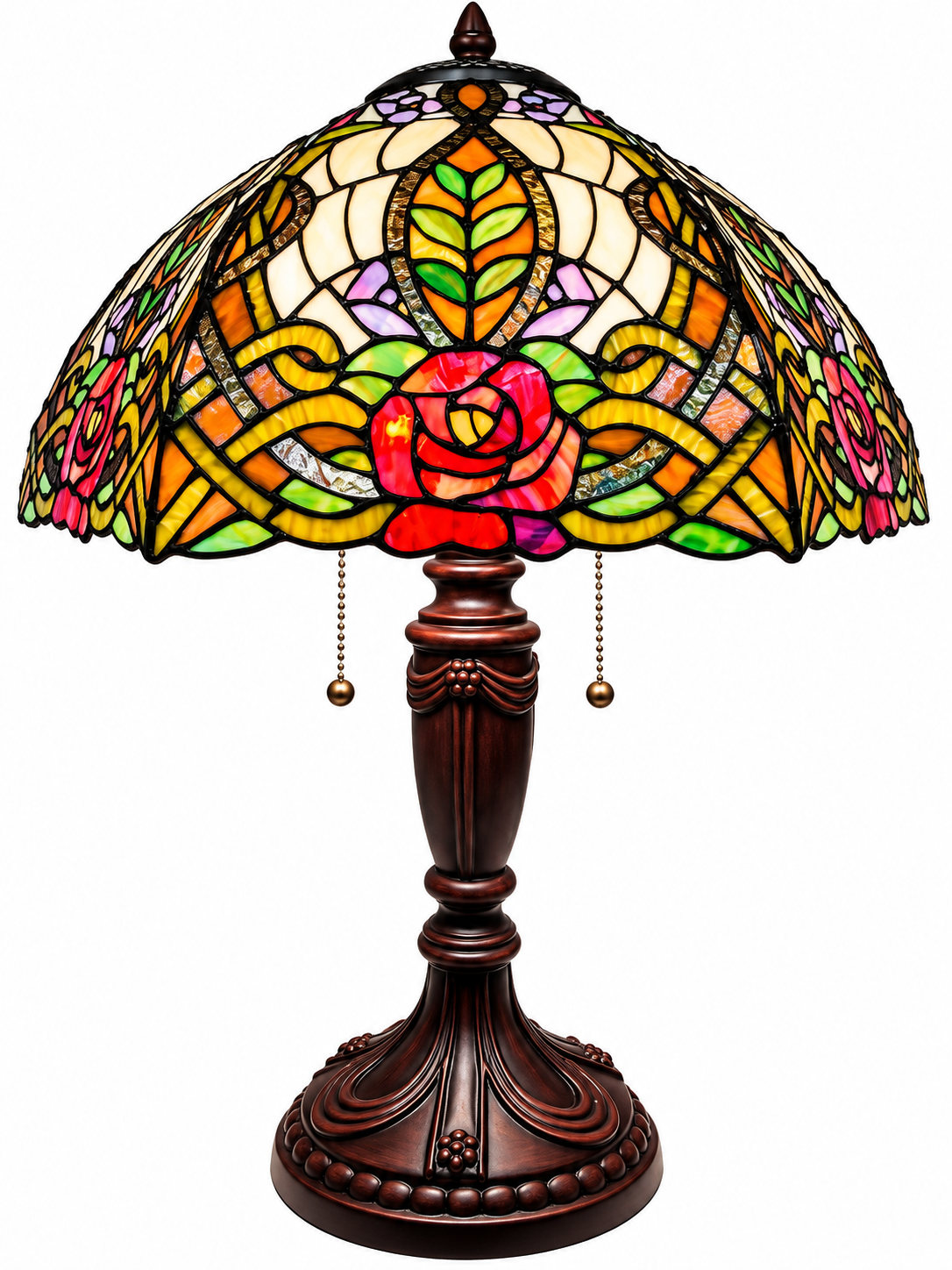 Tiffany tafellamp Rosa