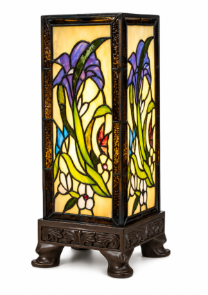 Tiffany beistell Leuchte Flor