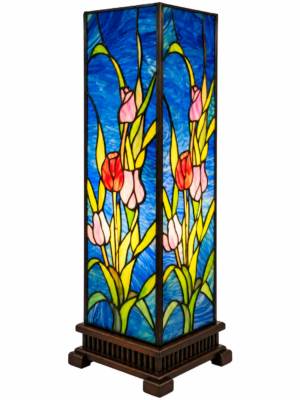 Tiffany Beistelleuchte Tulips High