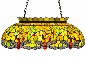 Tiffany Billard-Esstisch Lampe Dragonfly Green