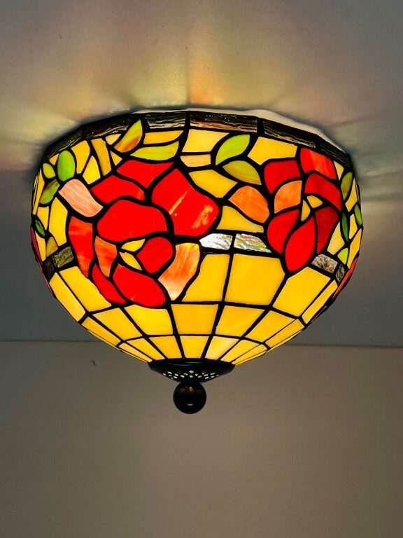 Tiffany Deckenleuchte Ø25cm Austria - 80 – Bild 13