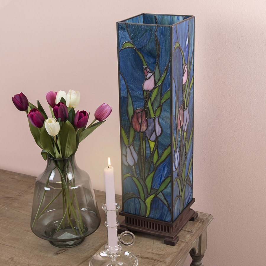 Tiffany Beistelleuchte Tulips High – Bild 3