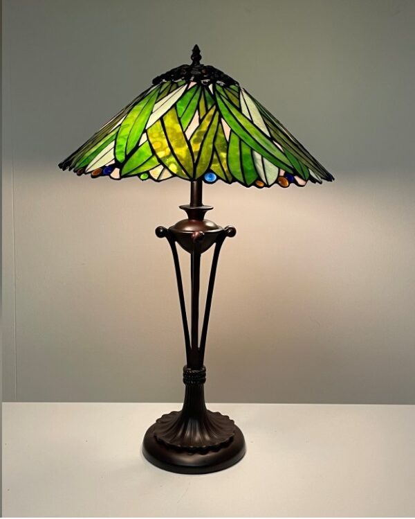 Tiffany Tischlampe Andorra 40 - P52 – Bild 9
