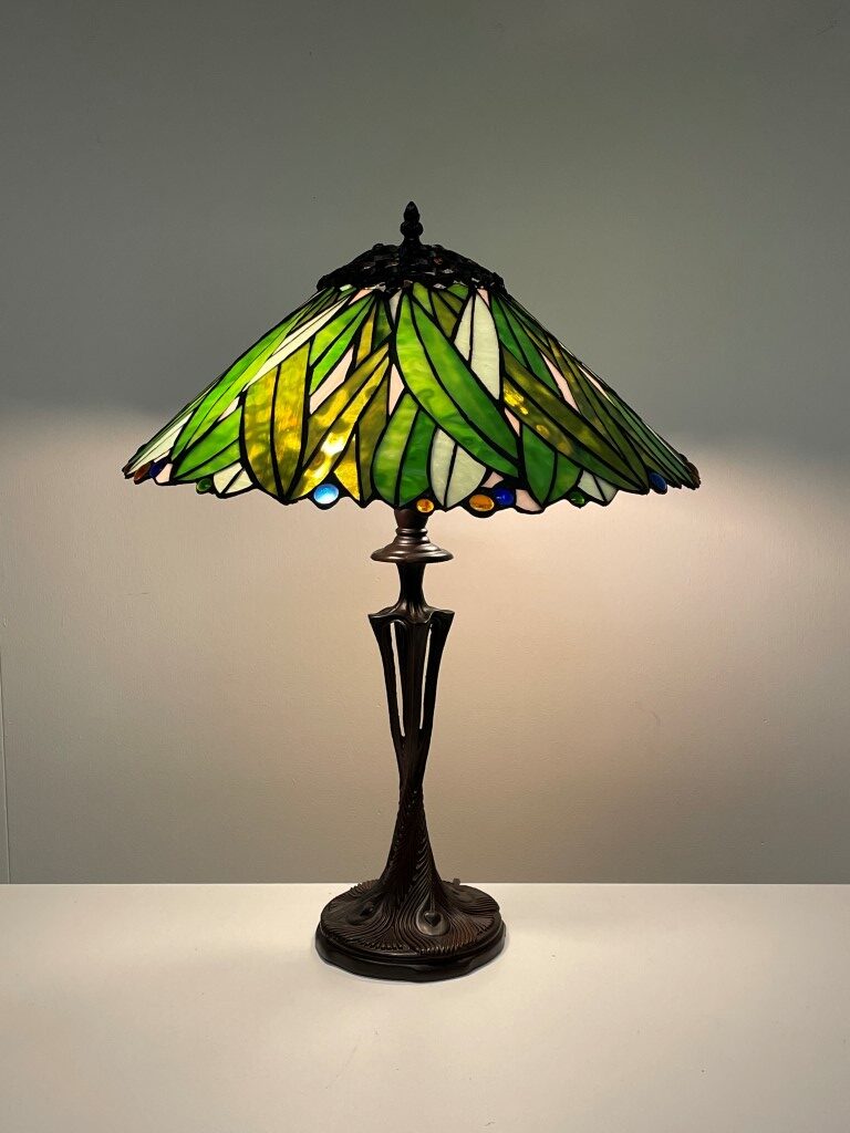 Tiffany Tischlampe Andorra 40 / P8 – Bild 11