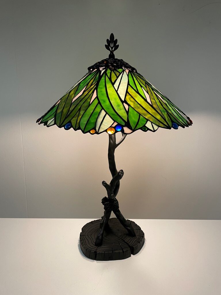 Tiffany Tischlampe Andorra 40 / P9 – Bild 11