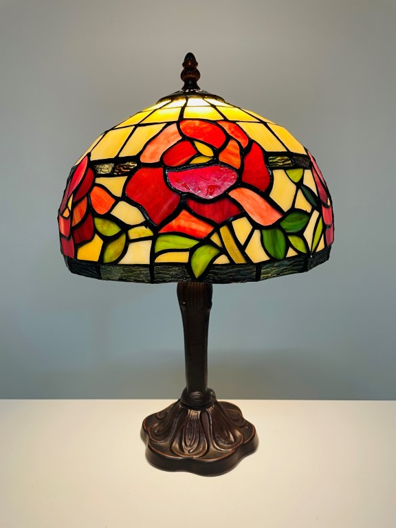 Tiffany Tischlampe Austria 25 / P33 – Bild 9