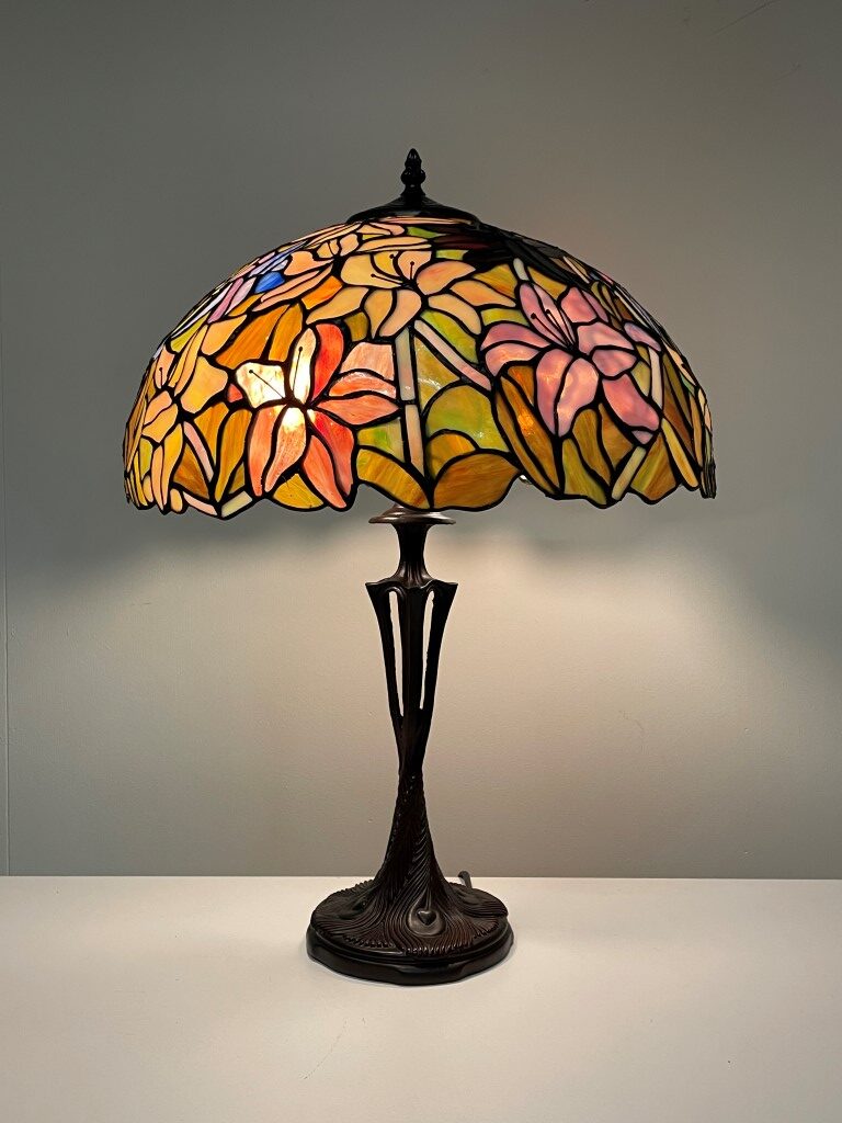 Tiffany Tischlampe Monaco 41 / P8 – Bild 9
