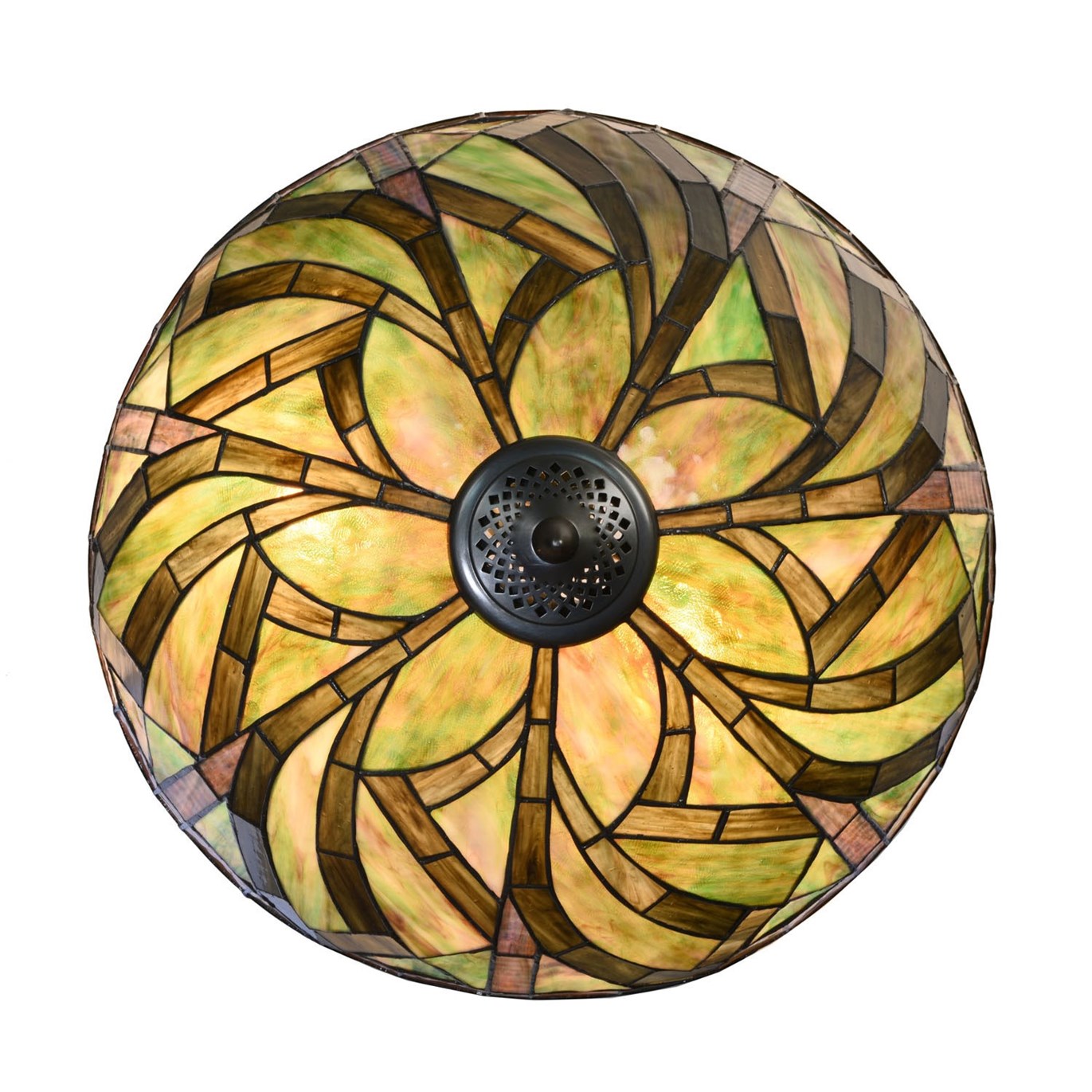Tiffany Hängelampe Willow Uplighter – 3-flammig – Bild 4