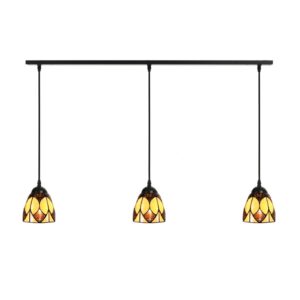 3 x Tiffany Parabola Small auf Deckenbalken