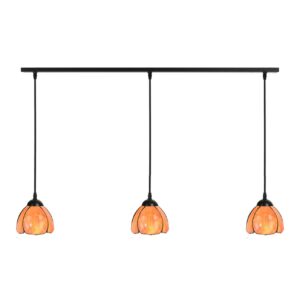 3 x Tiffany Tulipa auf Deckenbalken