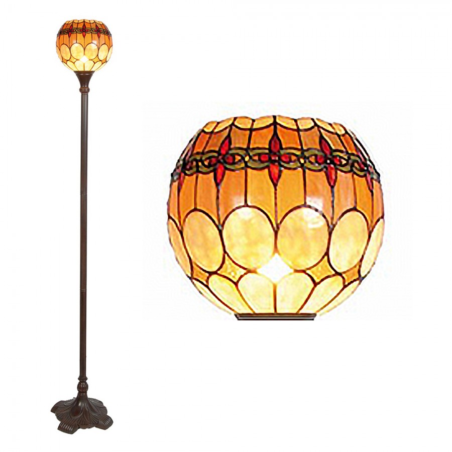 Tiffany Stehlampe Cherry Uplight – 184 cm – Bild 5
