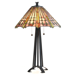 Tiffany Tischlampe Plissé