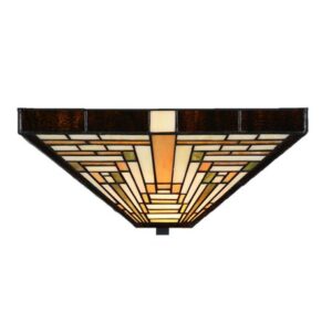 Tiffany Deckenleuchte Rising Sun