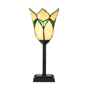 Tiffany Tischlampe Lovely Flower Yellow