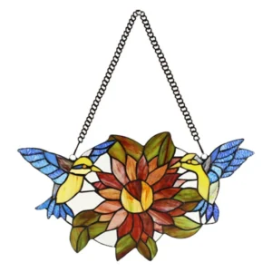 Glasscheibe 6237 Tiffany 50x60 cm Brauner Glasvogel 231,75 € Inkl. MwSt