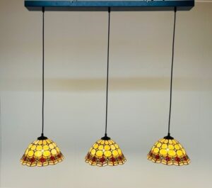 Tiffany Pendelleuchte Cherry 25 Triple