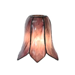Tiffany Separates Glasschirm Gentian Purple