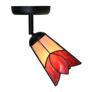 Tiffany Spot schwarz mit Fleur de Vanneau