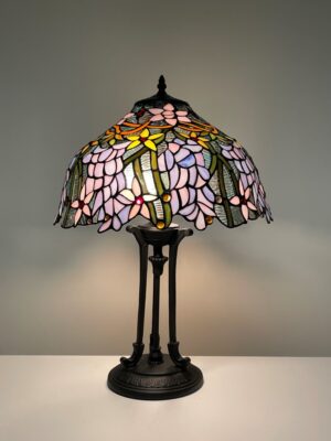 Tiffany-Tischlampe Malaga 40 P12