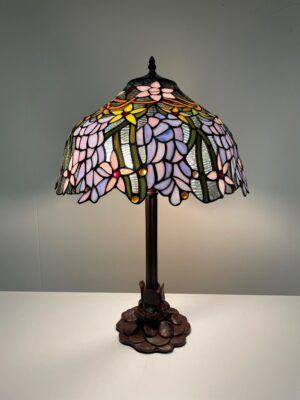 Tiffany-Tischlampe Malaga 40 / P3