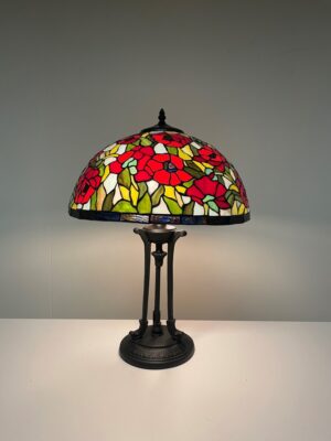 Tiffany-Tischlampe Rosas 40 P12
