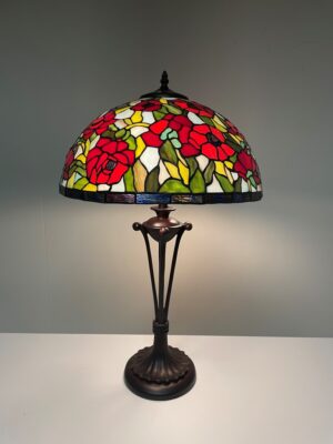 Tiffany Tischlampe  Rosas 40 - P52