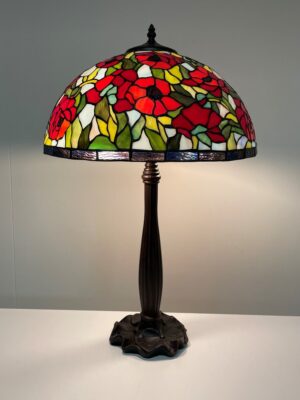 Tiffany Tischleuchte Rosas 40/P6