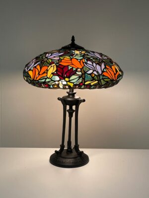 Tiffany-Tischlampe San Marino 40 P12