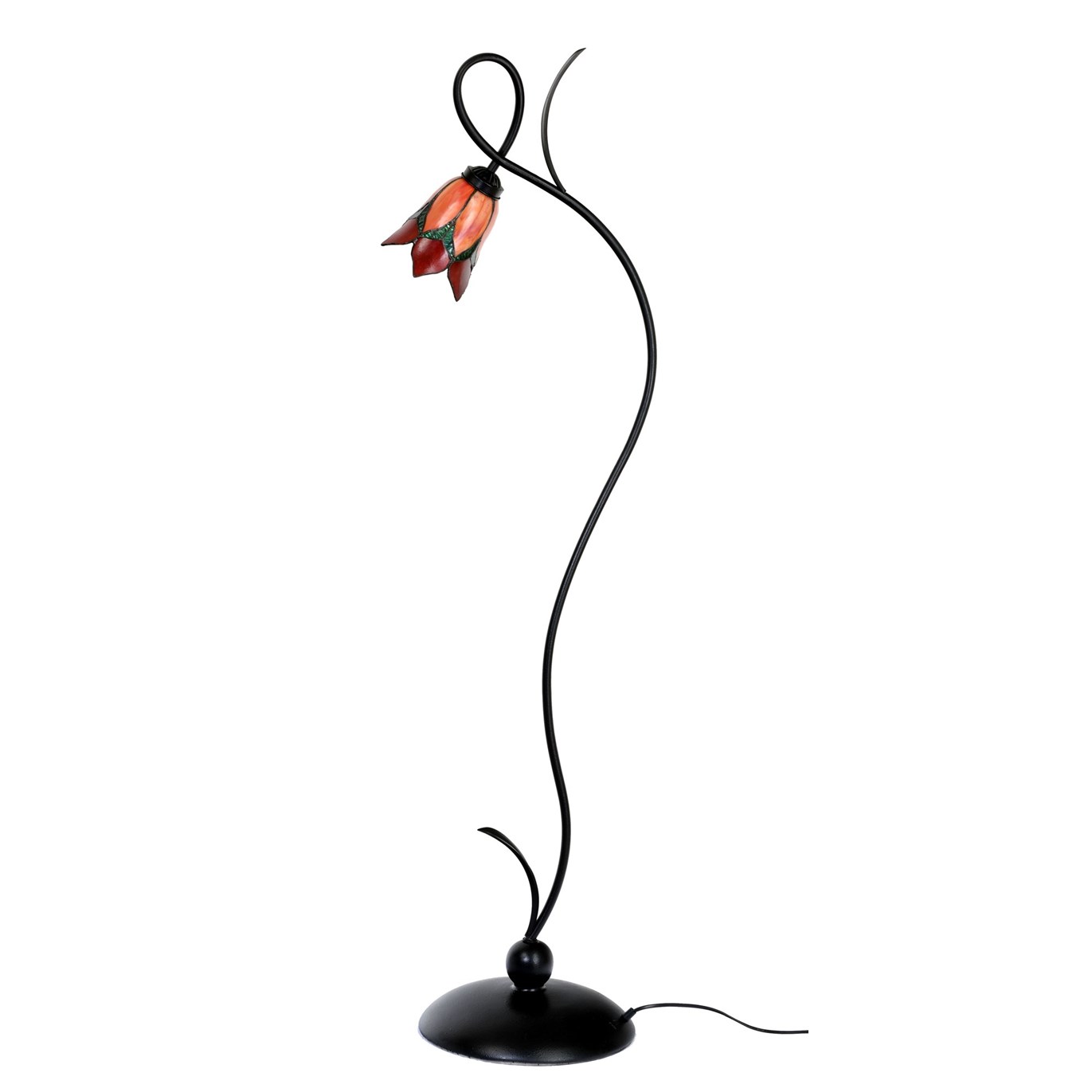 Tiffany Stehleuchte Lovely Flower Red – Bild 3