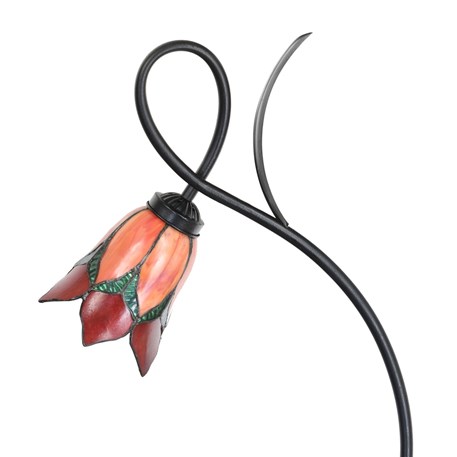 Tiffany Stehleuchte Lovely Flower Red – Bild 4