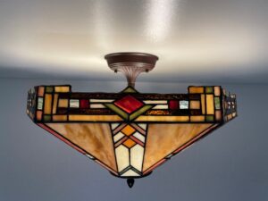 Tiffany Deckenleuchte Wyber 58 Flow