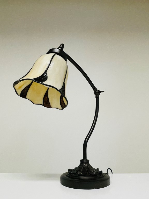 Tiffany Schreibtischlampe Corolla – Bild 9