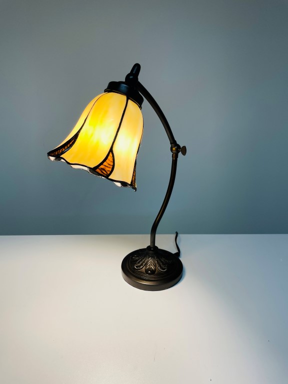 Tiffany Schreibtischlampe Corolla – Bild 5