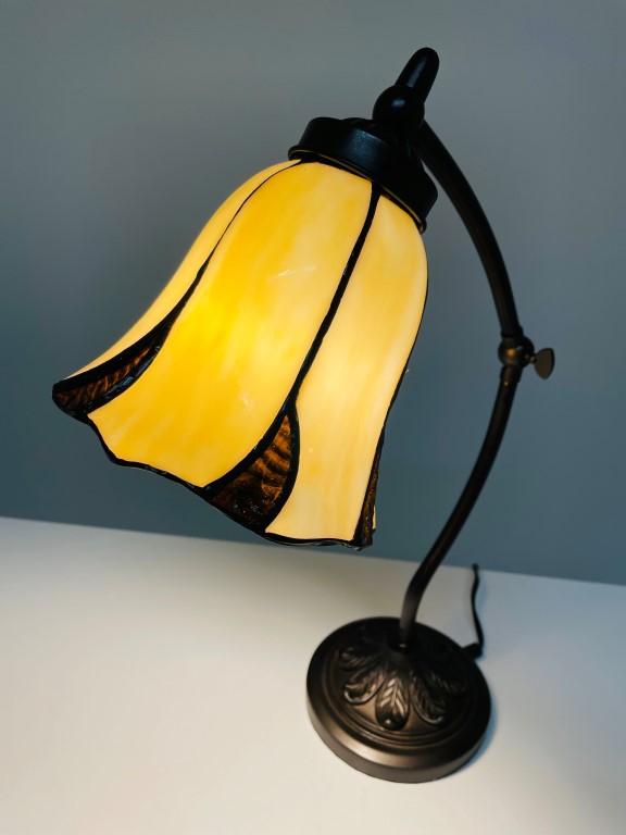 Tiffany Schreibtischlampe Corolla – Bild 6