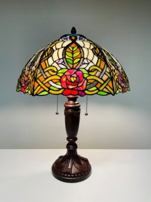 Tiffany Tischlampe Rosa