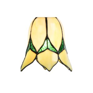 Tiffany Glasschirm Lovely Flower Yellow