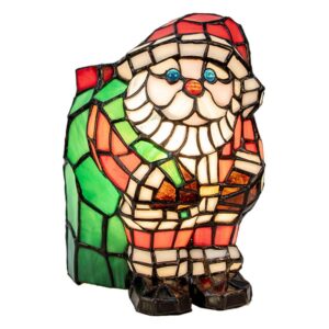 Tiffany Tischlampe Weihnachtsmann